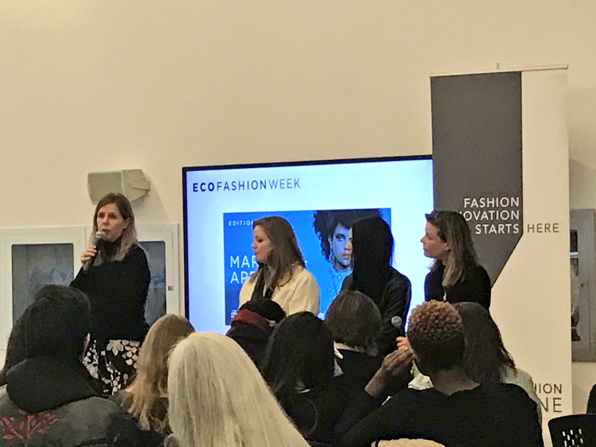 Talking clean fashion tonight at the #twfs17 panel discussing #ethicalfashion with <a href="/EcoSessions/">EcoSessions®</a> #ecosessionsTO