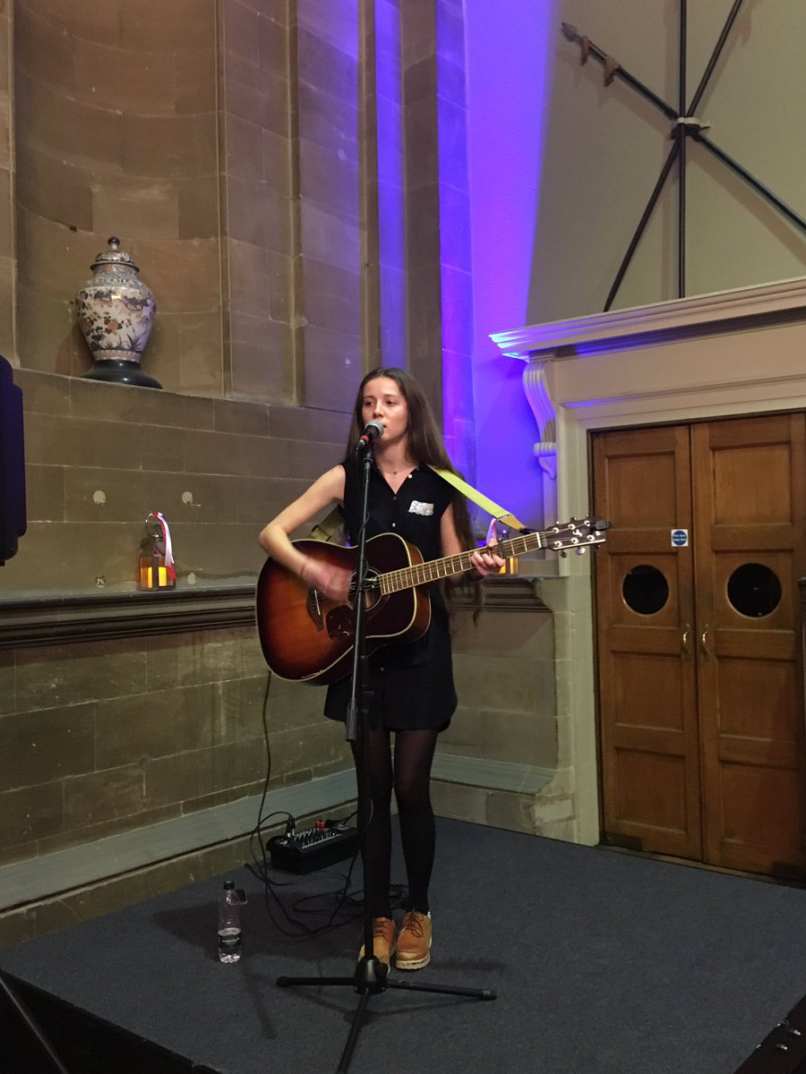 WCollegeGroup's tweet photo. π€Fantastic to have our talented music student @IzzieDerry entertaining everyone at our #apprenticegraduation this evening π https://t.co/ezYa8gRcCO
