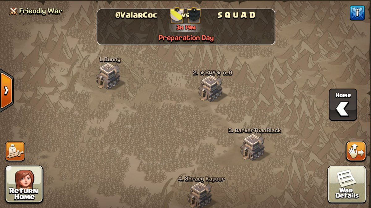 ValarCoc's tweet image. Round 2 of the 10v10 TH9 tournament underway. Good luck SQUAD!
