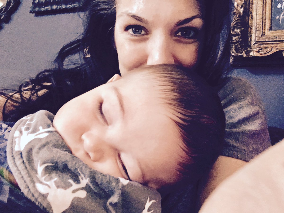 anitramecadon's tweet photo. Some design assistant! He fell asleep #onthejob! #momlife #diaperpad https://t.co/CDNwf5Nl9F