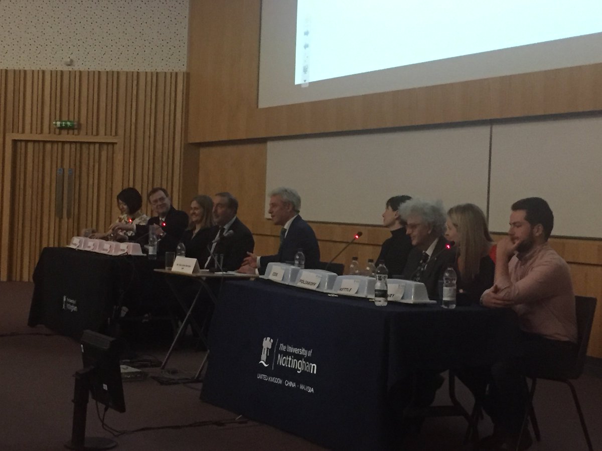 UoNPressOffice's tweet photo. The quiz teams are ready @uniofnottingham #parliamentinnotts https://t.co/vaYUVHyJDy