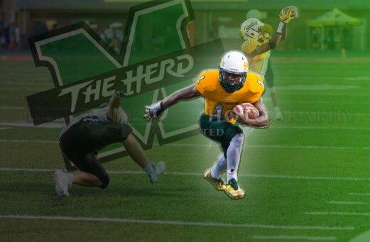 CoachBernard__'s tweet photo. I am very excited to announce that I will continue my Academic and Athletic career at Marshall University! #GoHerd 💚🖤 https://t.co/FwlC113TBx