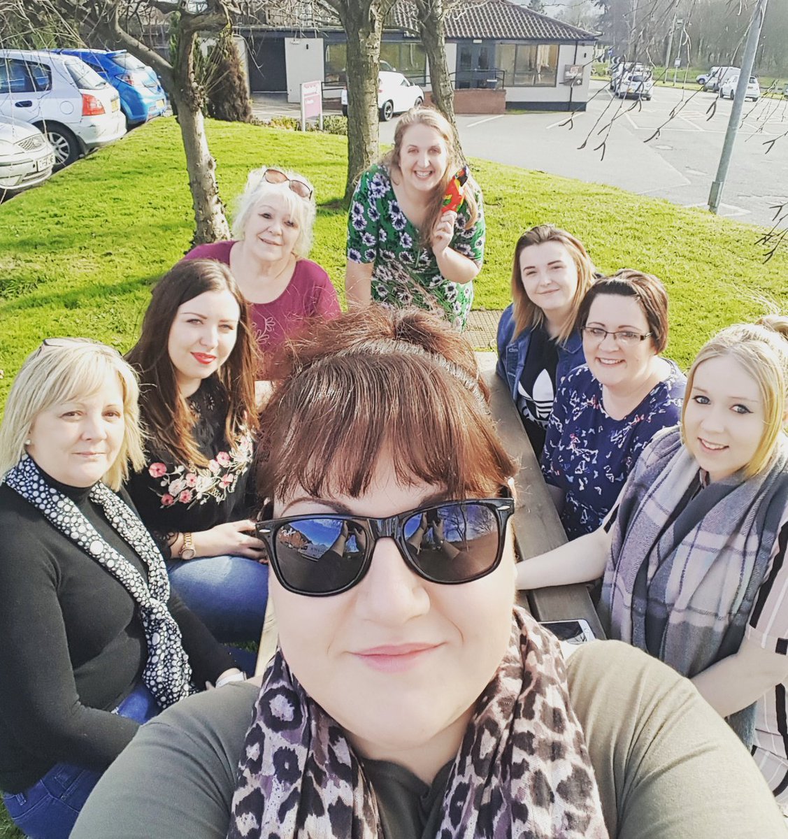 What a beautiful day for a PI Team Build 😉 #Scavengerhunt #Ross-on-wyeTeam #Teamwork 💜