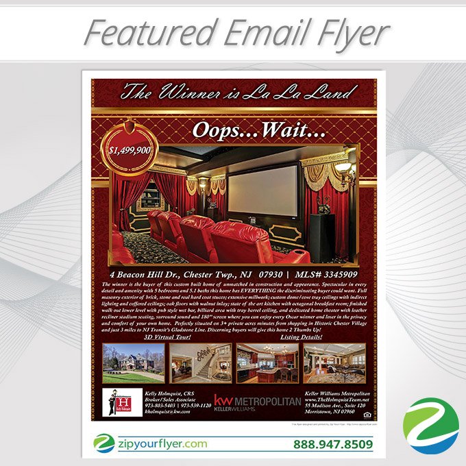 ZipYourFlyer's tweet image. Here is this week's #FeaturedFlyer! Chosen for the catchy #MainBanner and #Subheader that fit with the entire #theme!! #RealEstate #EFlyer