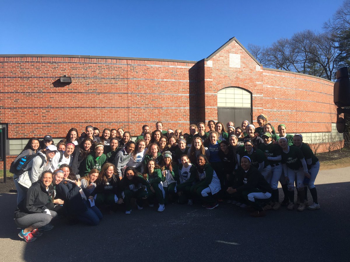 What a way to send off @babsonwhoops!! GO GET THE W!!