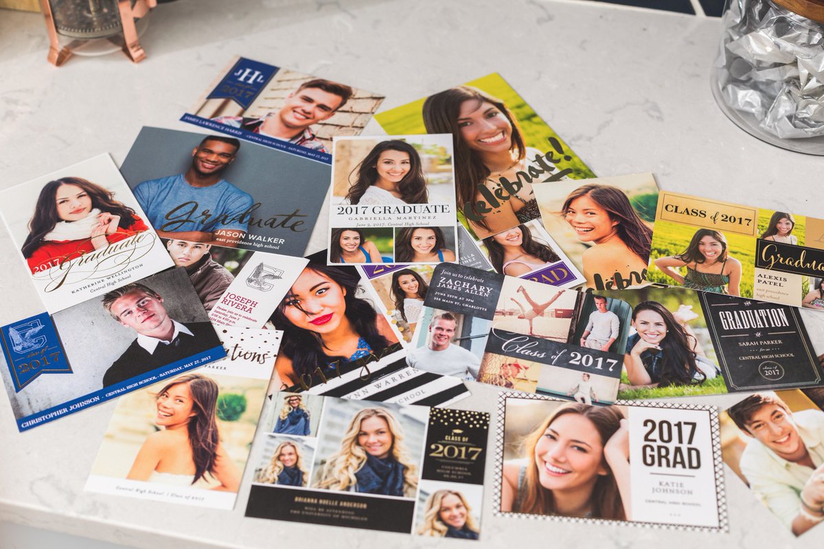 Jostens's tweet photo. Choose from 100+ designs to announce your graduation and celebration plans.

Design your #PhotoCards: https://t.co/j7DHILgzJn

#Jostens https://t.co/kTLSFRBovK