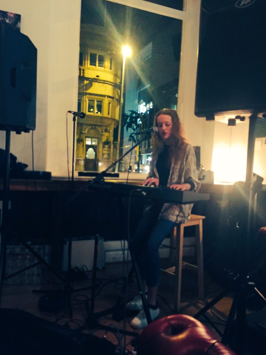 We're so lucky to have Charlotte Evans serenading us in 92 Degrees!