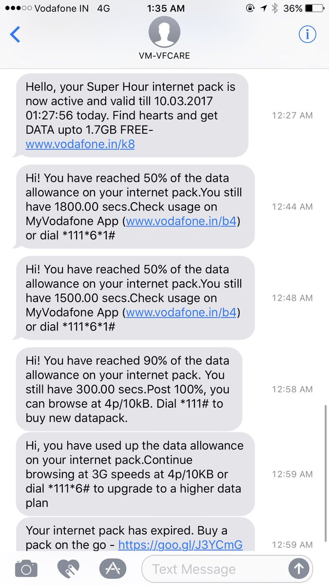 TheHardikTaunk's tweet photo. Feeling terribly cheated by ur superhour pack, do u guys even know what is an hour? Within 30 mins ur 1 hr gets over? @VodafoneIN #superhour https://t.co/kh81yUX6Ym