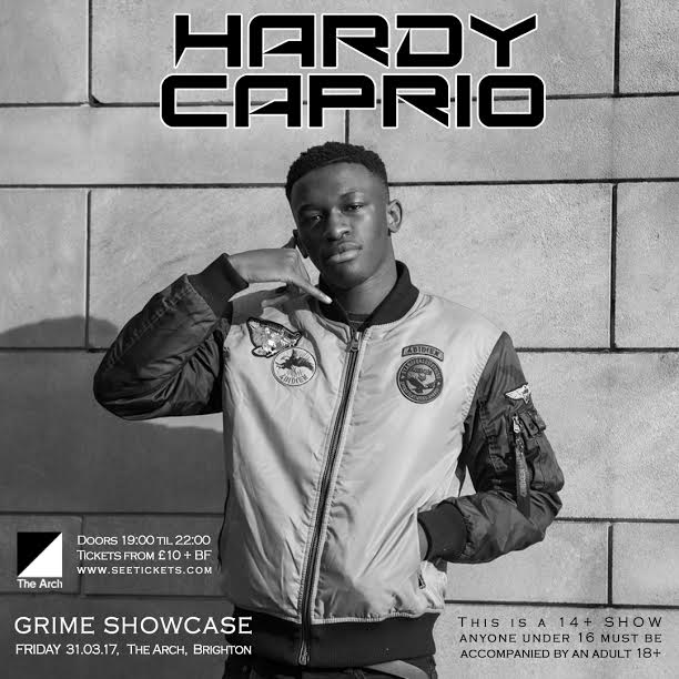 mrnaughtynick's tweet photo. Grime Showcase Brighton, 31/03/17 @thearchbrighton w/ @abznoproblem17 + @BellySquad + @HardyCaprio. 7pm-10pm Tkts → https://t.co/xhRRbAElLz https://t.co/lJ3rbtnRDL
