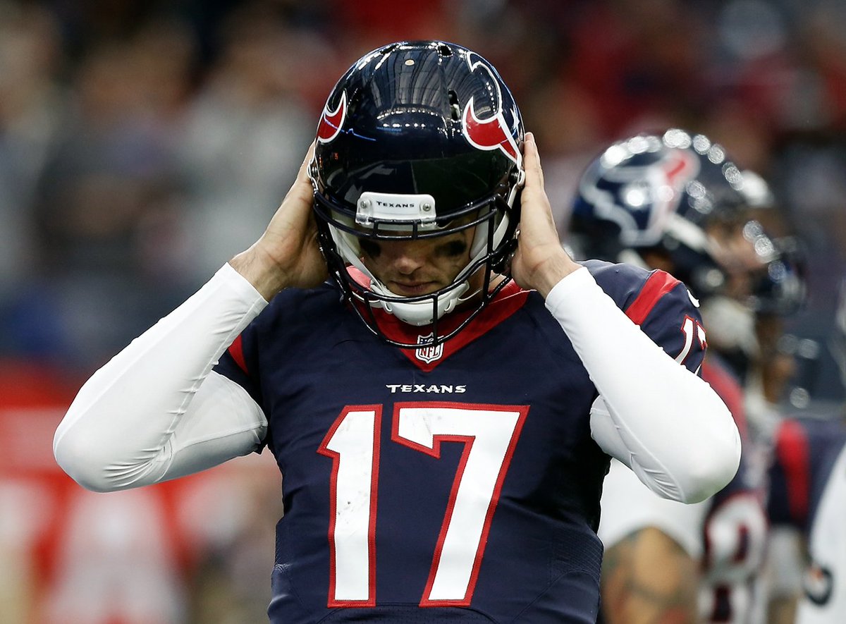 espn's tweet photo. Last year, Houston signed Brock Osweiler on the first day of free agency.

This year, they are trading him on the first day of free agency. https://t.co/2QgWhzdNV8