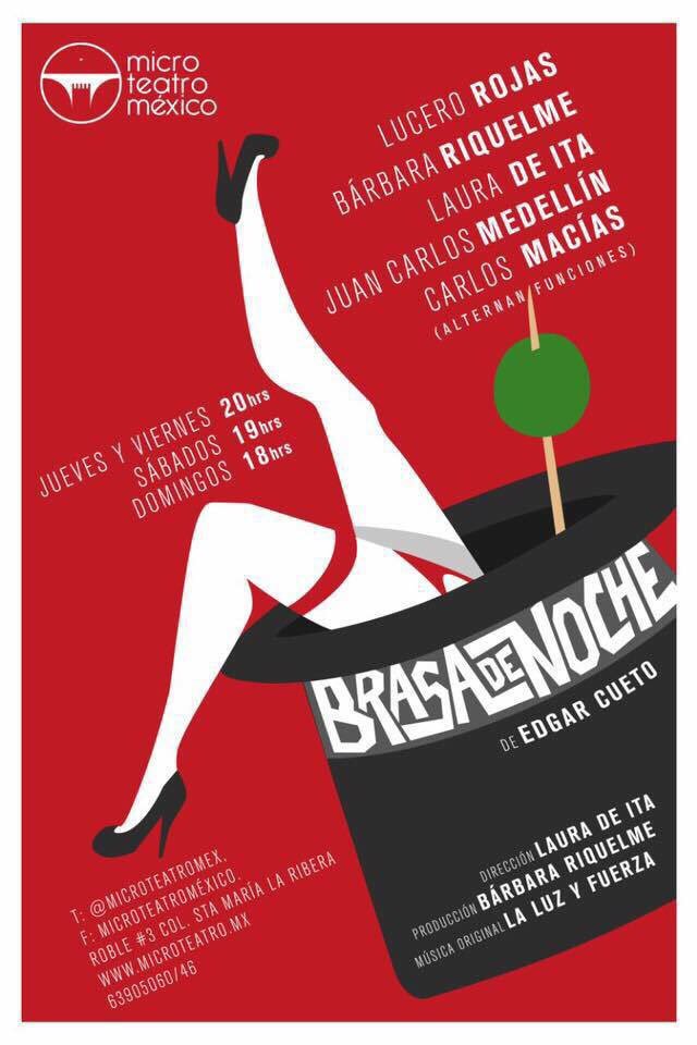 JerryML1's tweet photo. Último fin de semana de @lauradeita en @MicroTeatroMex con #brasasdenoche!! No te la pierdas!!! https://t.co/GCMPcErwAP