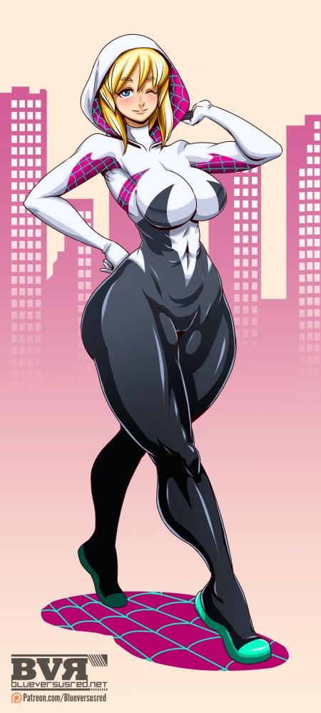 Hey, didn't see you there I'm Spider Gwen #Lewdrp #Dirtyrp.