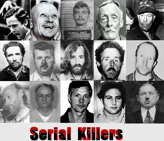 SeriousStrange's tweet image. The F.B.I. estimates that, at any given time, there are between 25-50 active serial killers at large in the US.