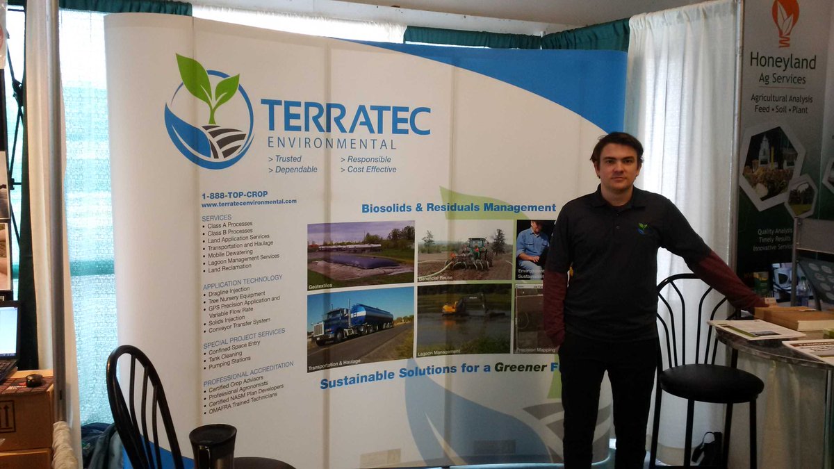 terratecenv's tweet photo. London Farm Show. Talking to a lot of current contacts. Soil health seems to be a topic of discussion https://t.co/ptc796WcRL