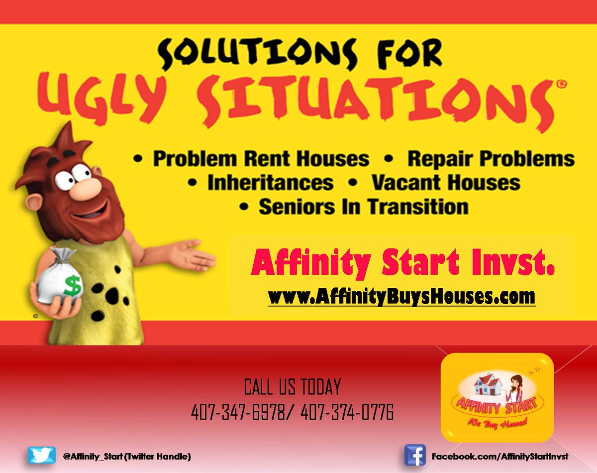 affinity_start's tweet image. Come, connect with us :)
AffinityBuysHouses.com
#mortgage #HomeInspection #CreditScore #Foreclosure #Investment #property #Orlando