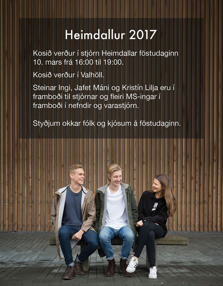 Kristbjorgst's tweet photo. X - við Friðrik á morgun. Styðjum okkar fólk! https://t.co/7BOU9g4h7N