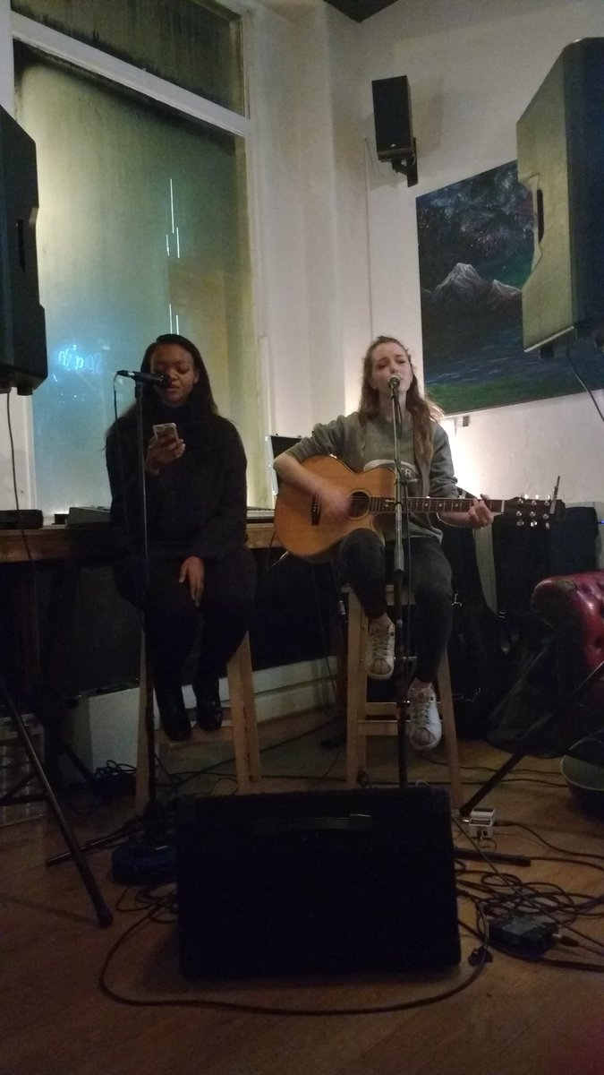 Caitlin and Masé gracing the stage now