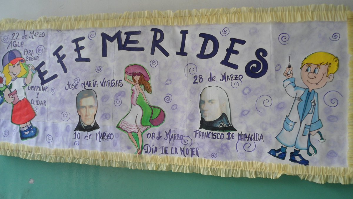 CARTELERA ALUSIVA AL MES DE MARZO ENB PADRE MAYA