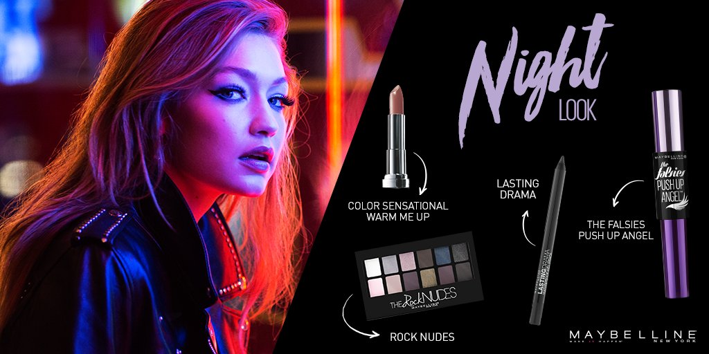 ¡Lleva tu pestañas a nuevos extremos! Te dejamos un look, para que saques a relucir toda tu coquetería esta noche con tu Push Up Angel. 😉 💘