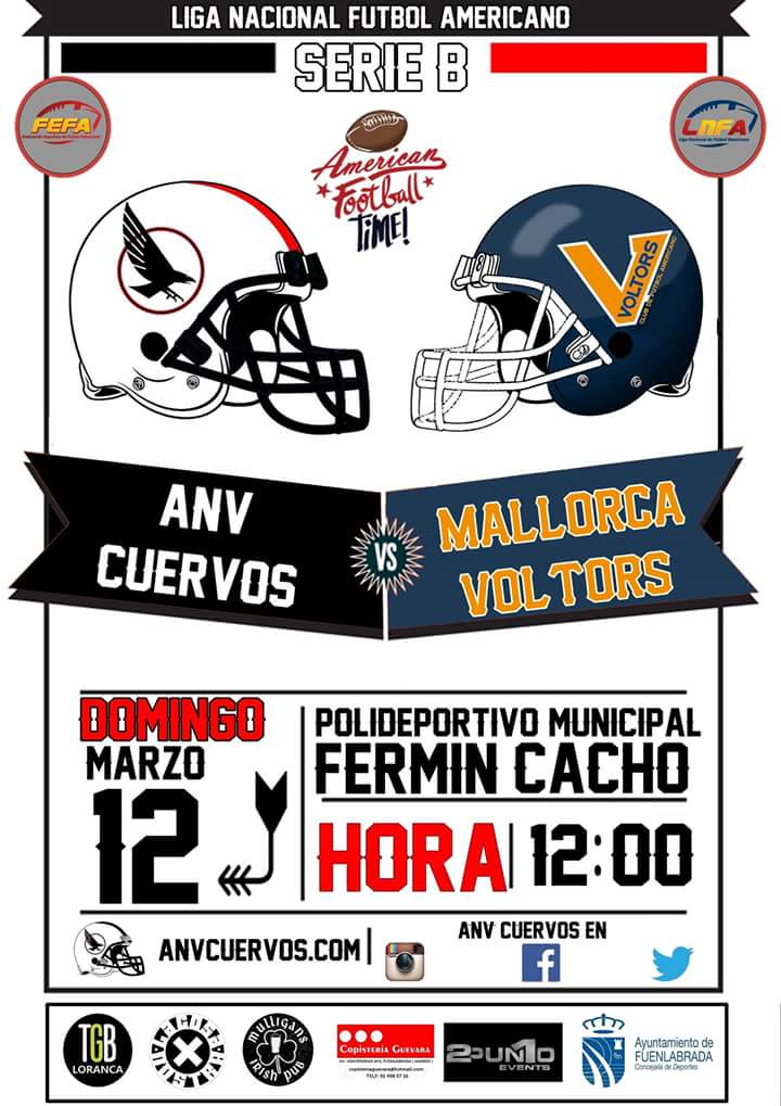 CuervosAtNVL's tweet image. Este domingo los senior se enfrentan vs @cfavoltors ,te esperamos en el Fermín Cacho.....GO CUERVOS!!!
#CUvsVO #crowsquad #footballenFuenla