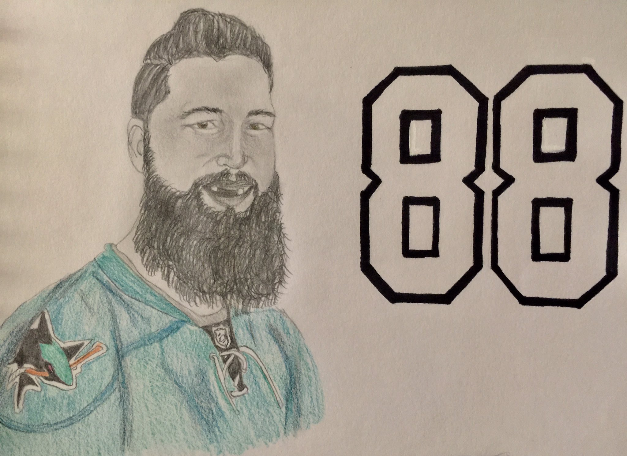 Happy 32nd birthday to one of my fave hockey players!!!! Brent Burns!!    
