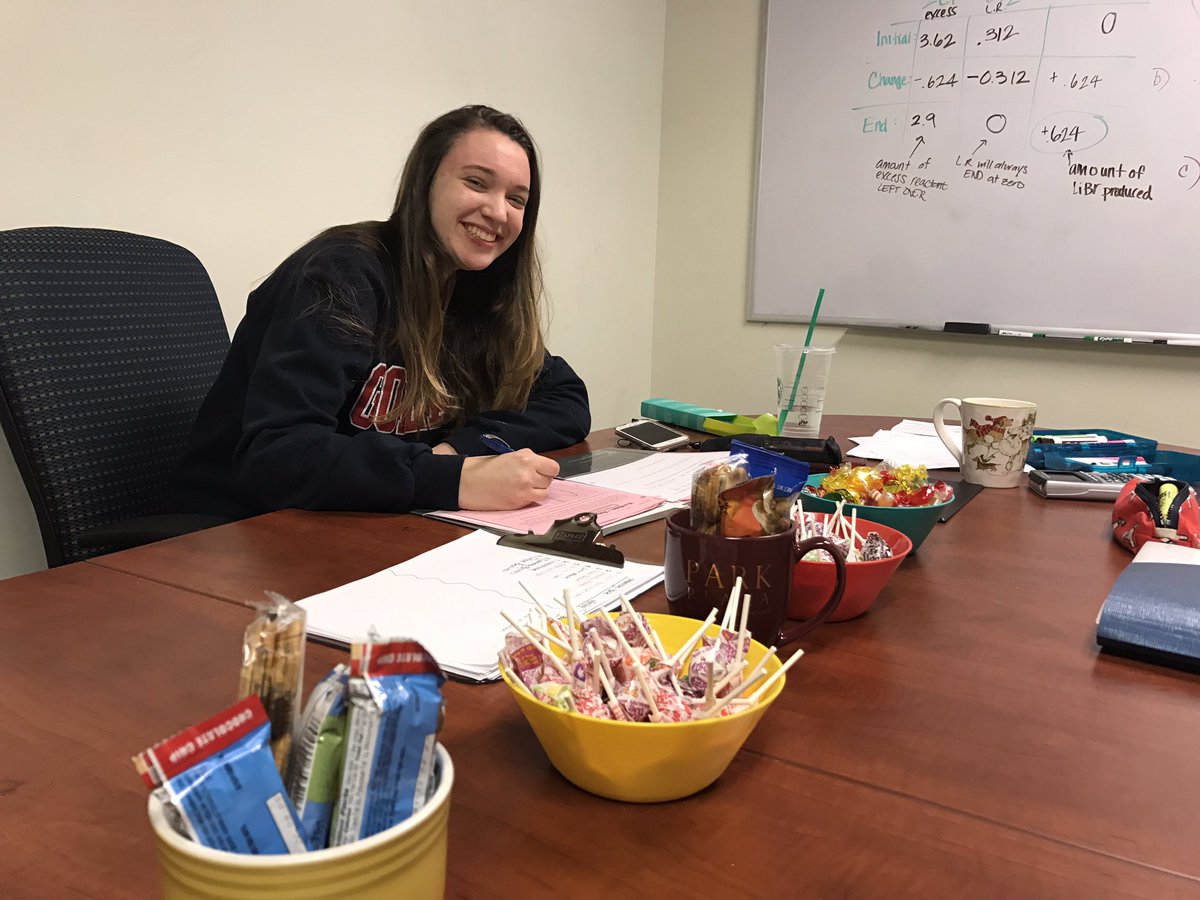 Snacks, candy, hot chocolate and tea: what other reasons do you need to go to tutoring?!