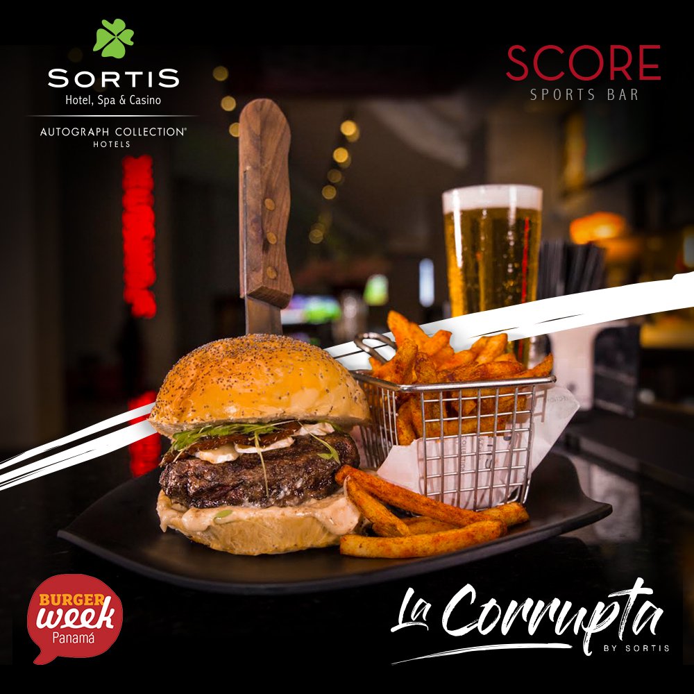 sortishotel's tweet photo. del 10 al 30 de Marzo, corromperemos tu gusto en #ScoreBar con nuestra #BurgerSpecial de #BurgerWeek ¿Te atreves? https://t.co/VHeYYKI2DY