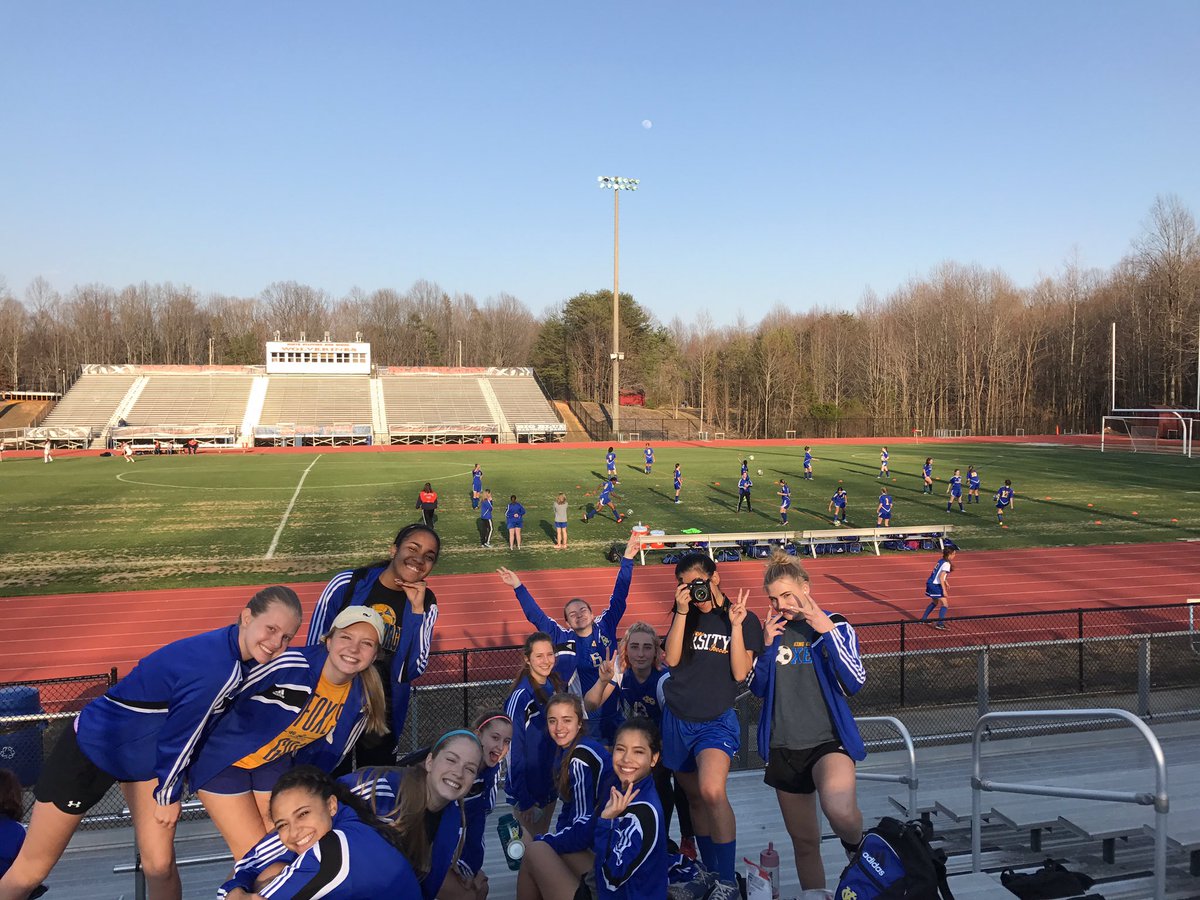 Lady_Fox_Soccer's tweet photo. Time for scrimmage #2 @ North Stafford. JV's up soon then Varsity @7. #letsgofor2 #GoFoxes https://t.co/D0L3pqzUAV