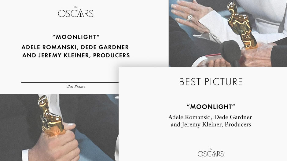 emdesignsau's tweet photo. The power of Good Design - How Typography Ruined The Oscar's Biggest Moment https://t.co/U0poy9pAv5 #theoscars #typography #designwillsaveus https://t.co/SdRsg2UgeC