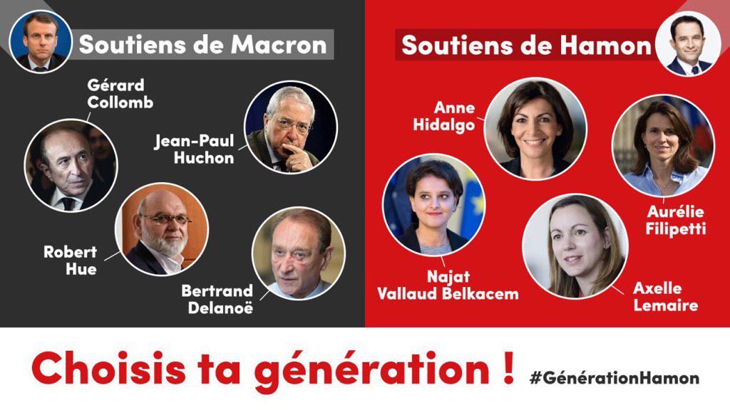 Sûrement un peu facile mais quand même hein ... #Choisistageneration #Hamon2017