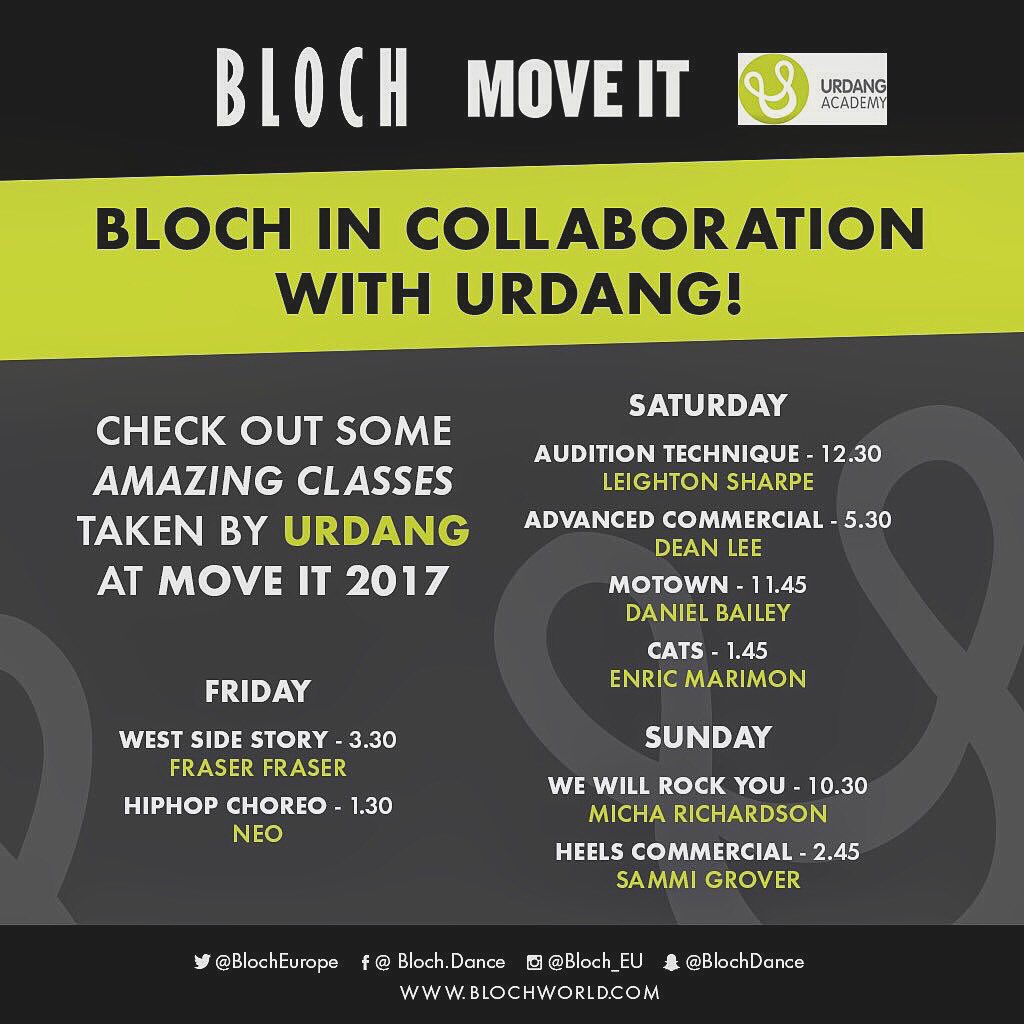 neo_flo_'s tweet photo. Come to @MOVEITSHOW this weekend. I will be teaching a #dance #workshop for @urdanglondon / @BLOCHEurope #tomorrow! #GTG #urdang #moveit17ππΎ https://t.co/RDvrkG885X