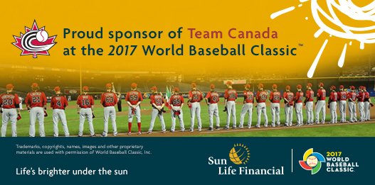 We're proud to sponsor #TeamCanada at <a href="/WBCBaseball/">World Baseball Classic</a>. RT &amp; share your support for the chance to receive a jersey. Go team go! #WBC2017