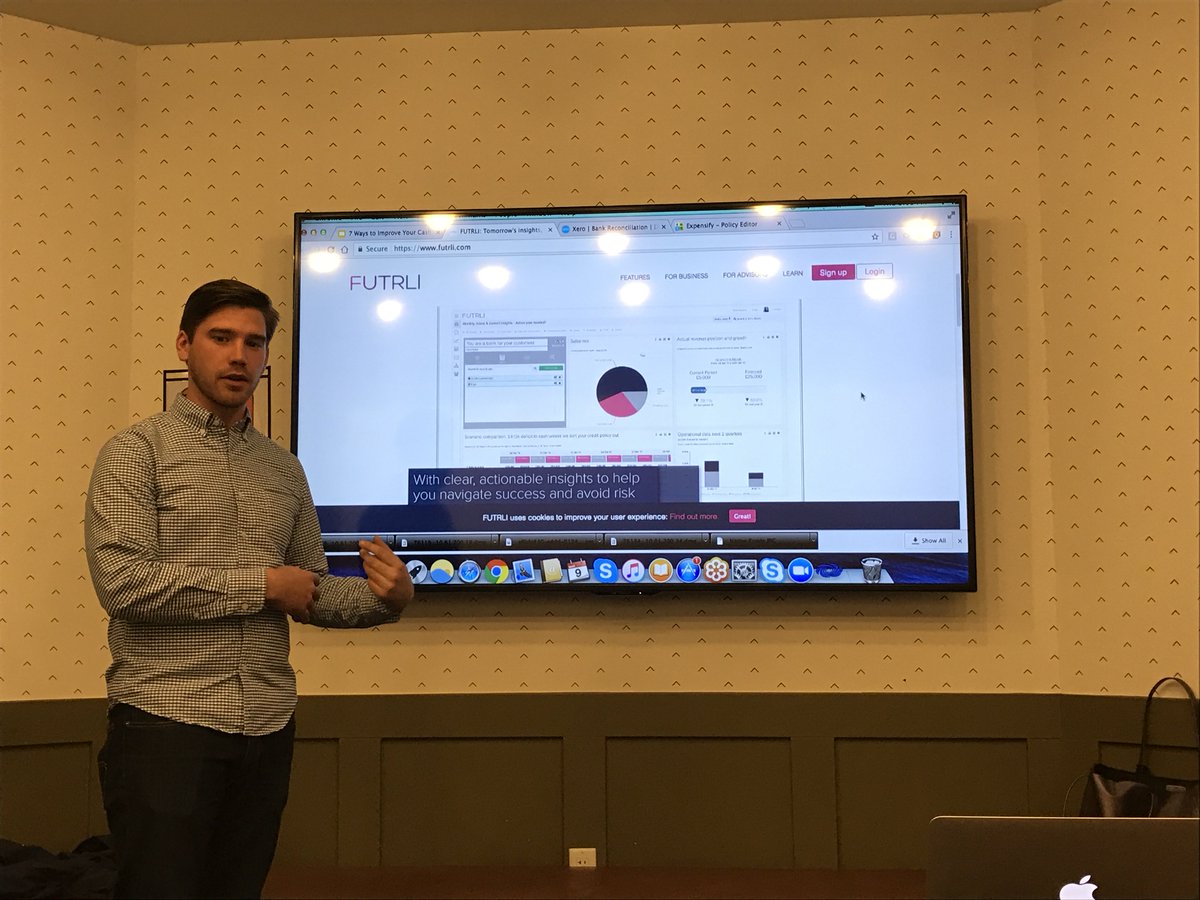 HireEffect's tweet image. Next up: @Futrli "making your real-time data come to life!" says @philipggross #acctech