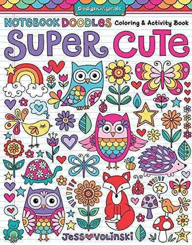 ColorForFun's tweet image. Notebook Doodles Super Cute: Coloring &amp;amp; Activity Book adultcoloringbooks.club/portfolio-view…