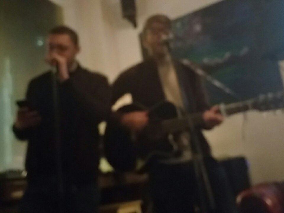 Ben and Ryan bringing the night to a close doing Grease songs. Perfect!