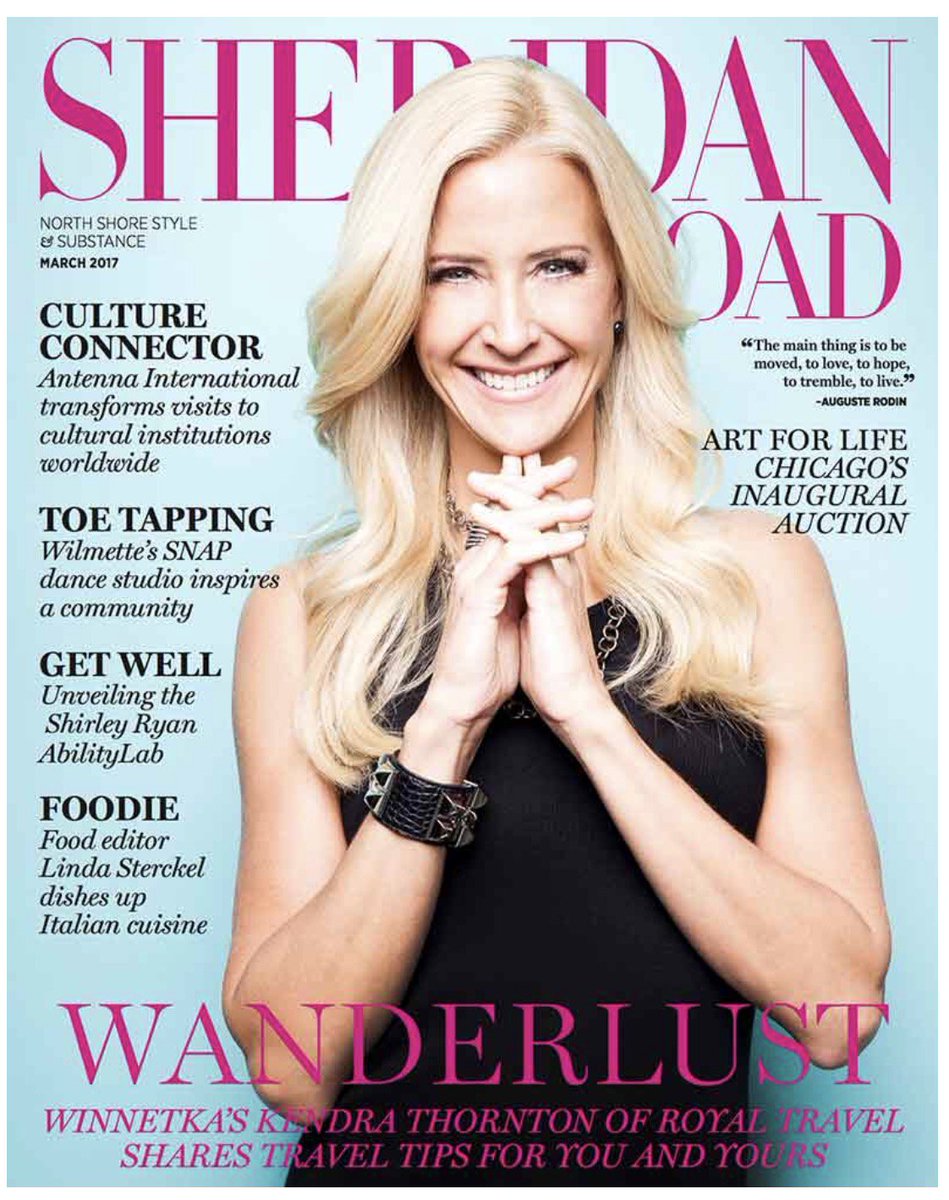 Thank you for the fantastic cover story on <a href="/RTravel_Tours/">Royal Travel & Tours</a> in March issue <a href="/SheridanRdMag/">Sheridan Road</a> #Travel #travelagency jwcdaily.com/sheridanroadma…