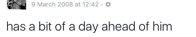 Lin_Manuel's tweet photo. Gotta go to bed, but I'll leave you with the FB post I did the day In The Heights opened, which proves everything/nothing has changed... https://t.co/TqdtIeIpJp