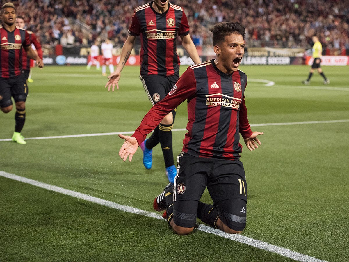 GAFollowers's tweet photo. Atlanta United first game against the NY Red Bulls was the all-time 2nd highest rated regular season MLS game on Fox Sports 1. #History https://t.co/PGk4D2TnYN