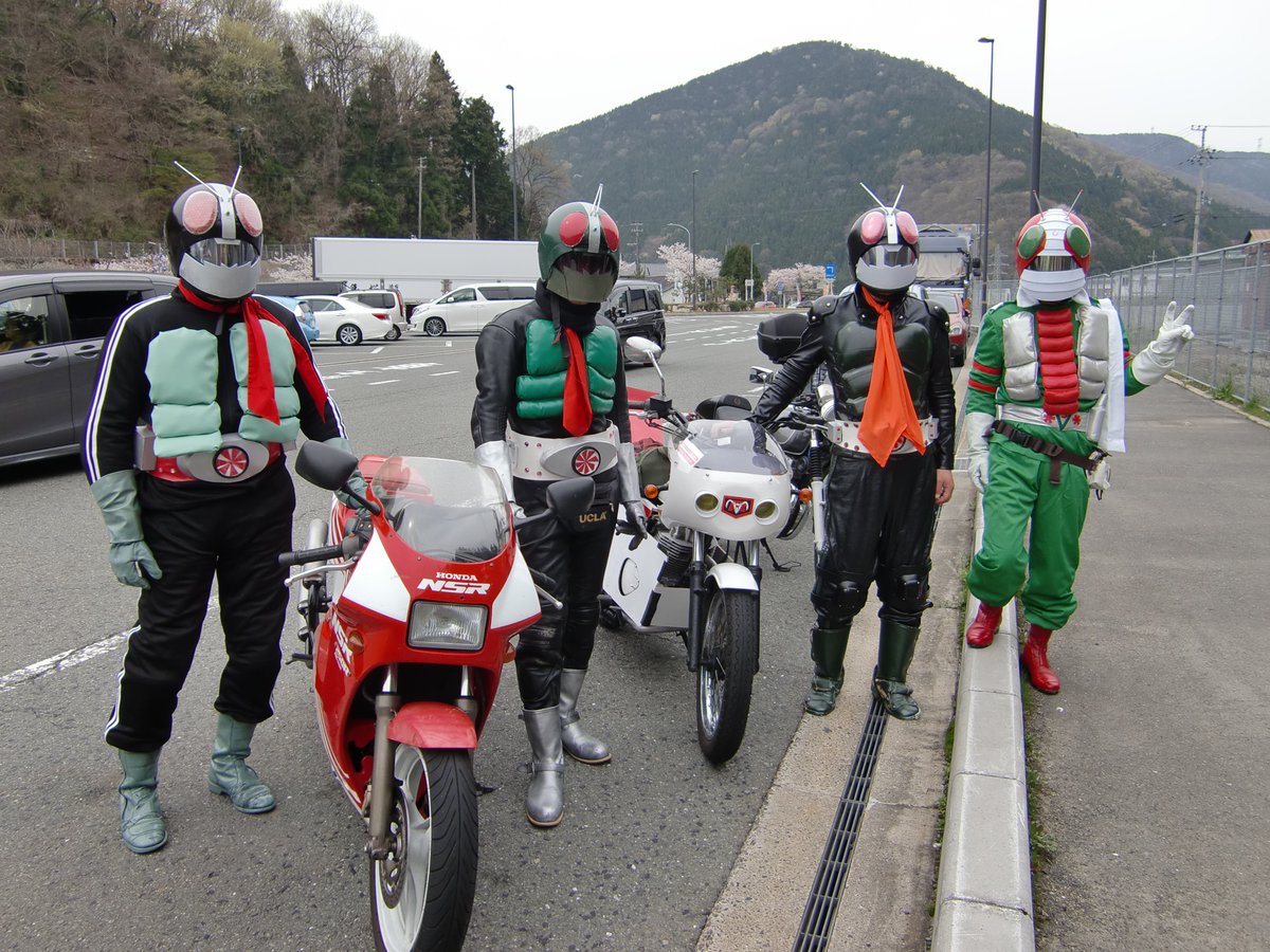 ヒロノリダー 滋賀県の仮面ライダーです 仮面ライダーツーリング検索 週末は滋賀県北部中心に防犯パトロール活動してます