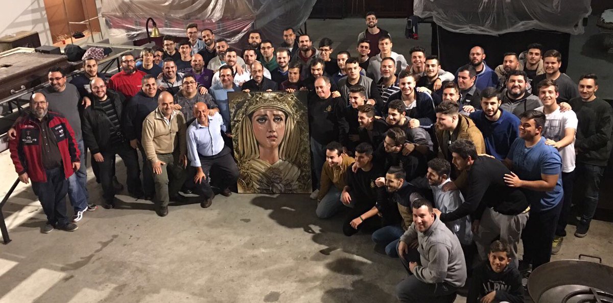 HdadyPaciencia's tweet photo. Acaba el ensayo de hombres de trono de María Santísima de Dolores y Esperanza. https://t.co/8YTtew5yyj