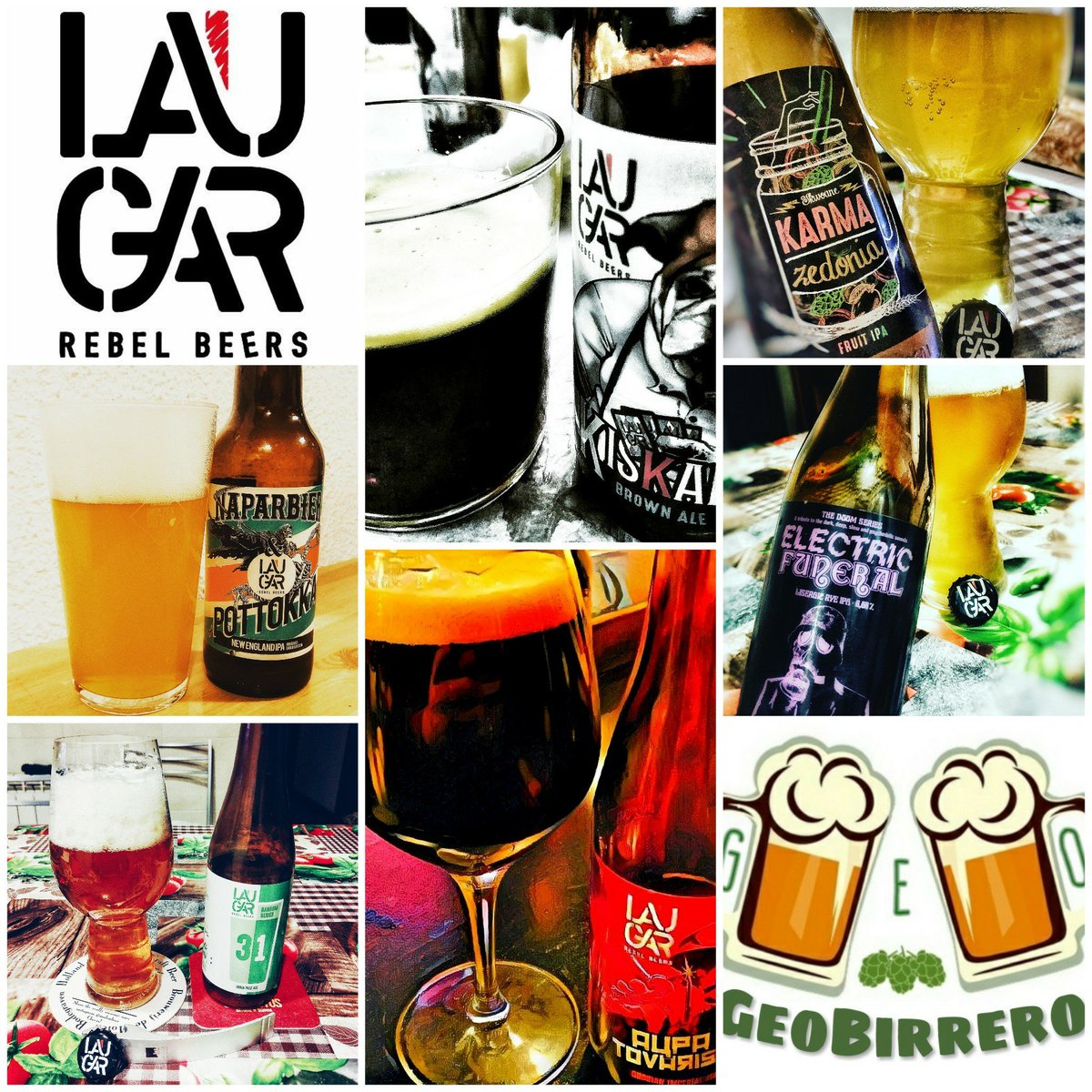 Recopilación #CraftBeer y #hallofbeer sobre <a href="/laugarbrewery/">Laugar</a> Me queda conocerles y ver su centro de operaciones en #Gordexola 😂🍻 #Yobebocraft