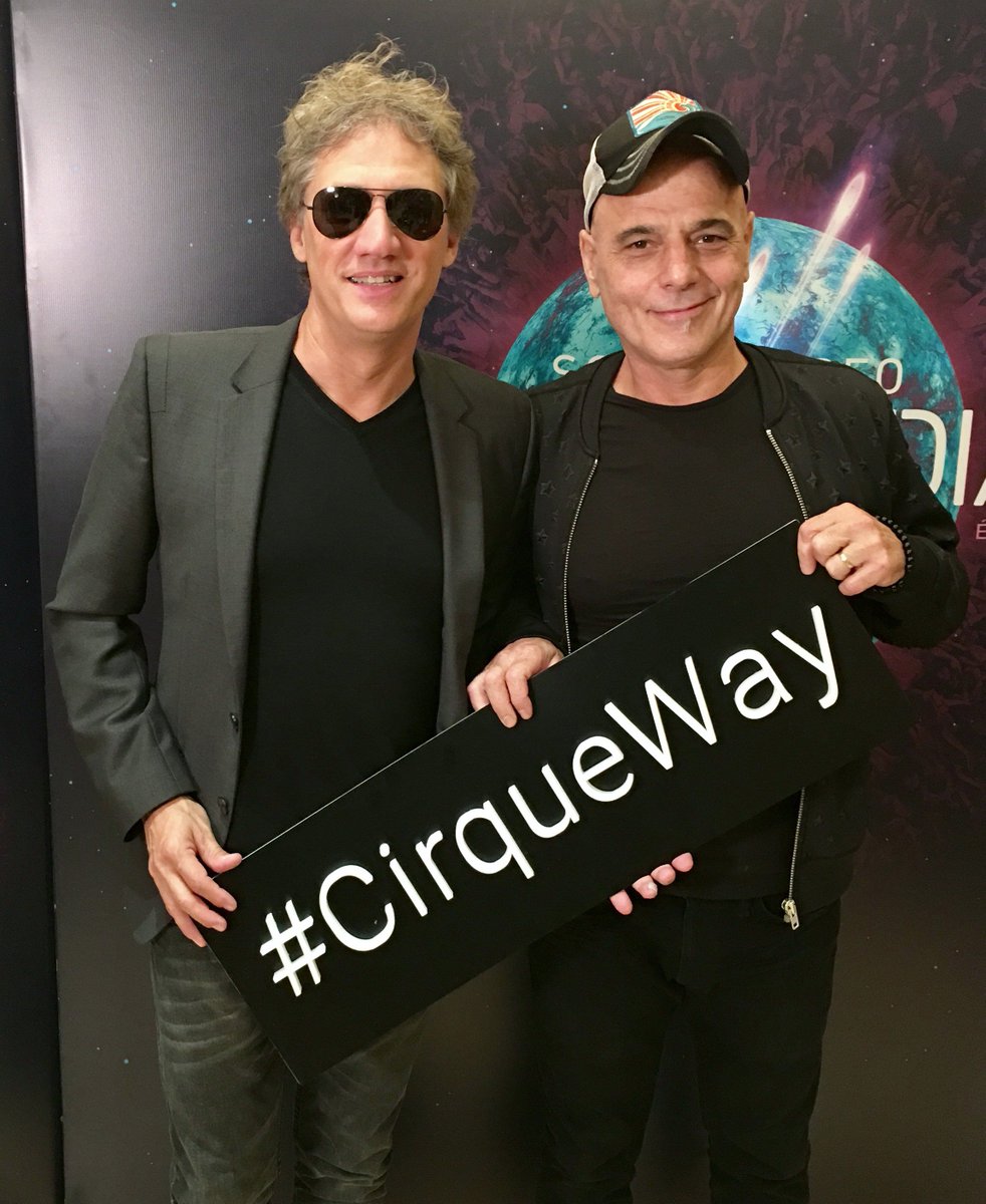 Cirque's tweet photo. Tuvimos el honor de colaborar con @CharlyAlberti @ZetaBosiobyZeta y ustedes los fans. Prepárense para vivir este viaje la manera #CirqueWay! https://t.co/psp4KG94JY