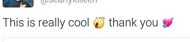won_npil's tweet photo. @seanykilleen im laughing at the first emoji #thanksandroid ๐ https://t.co/p4DCq0lBUr