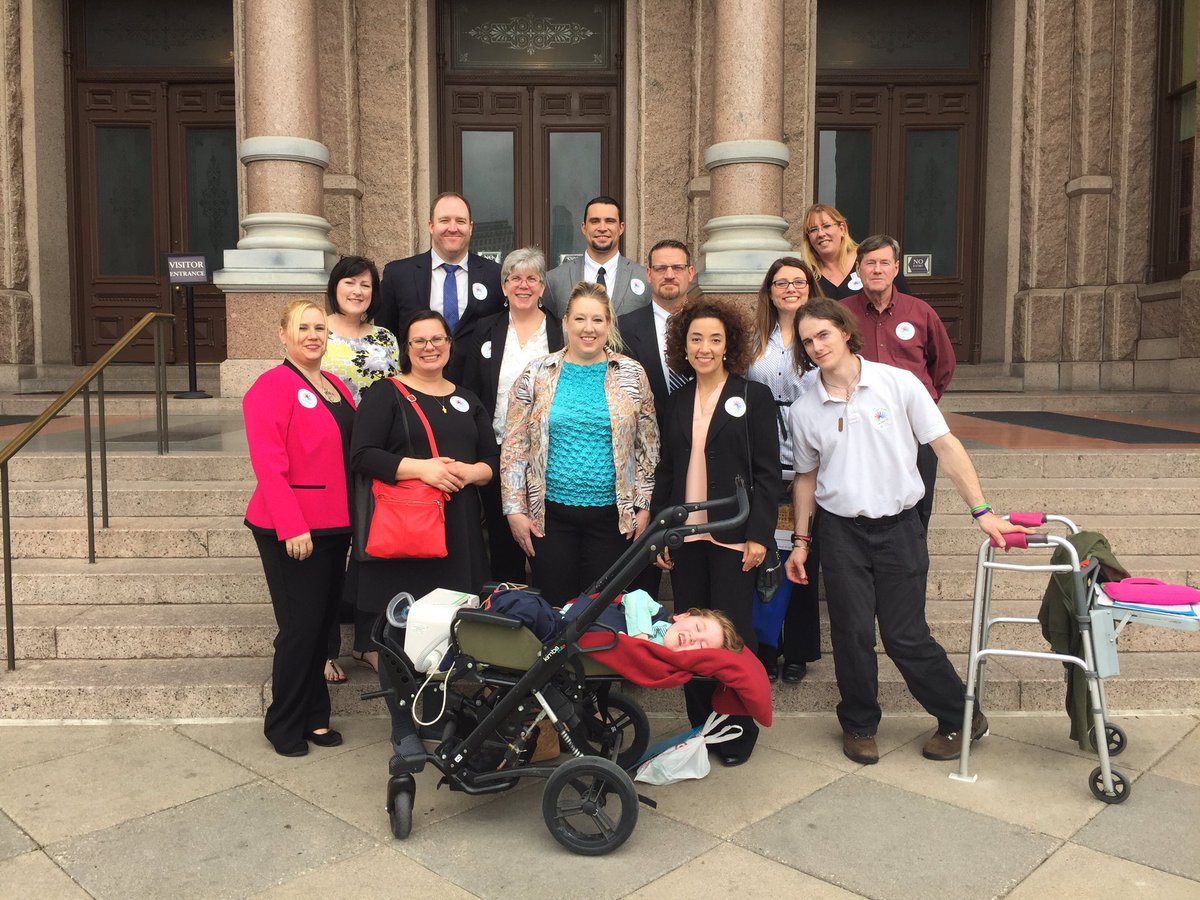 RareAction's tweet photo. Alone we are rare together we are strong #RareDiseaseDay @RareDiseases impactful day at the capitol in Austin TX https://t.co/7u9oCWoWyh