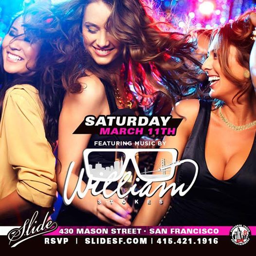 SlideSF's tweet photo. One of our favs is rocking the house this weekend for another wild one at SlideSF, we got you covered!

Guest List: https://t.co/kiaCtuBzxG https://t.co/NENq6sRpT8
