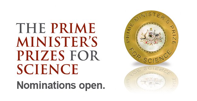 Know someone forging their way along the innovation trail? Nominate them for the #PMPrize for innovation #ideasboom  business.gov.au/scienceprizes