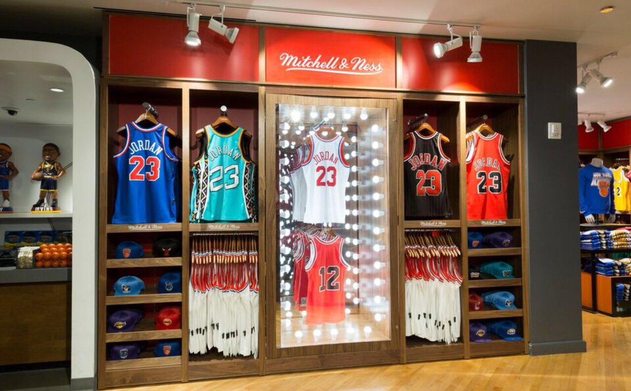 Darren Rovell on X: NBA Store in NYC now selling Nike jerseys, have no  sponsor patches on them per league stipulation (in arena & official  stores do)  / X