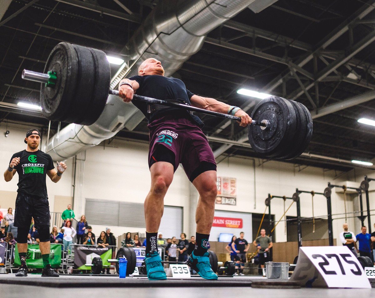 Time for some heavy snatches! Good luck everyone. Sense some PRs!@CFVchampionship <a href="/justinahrens/">Justin Ahrens</a> <a href="/CrossFit/">CrossFit</a> <a href="/CrossFitGames/">The CrossFit Games</a> <a href="/Reebok/">Reebok</a> #intheopen