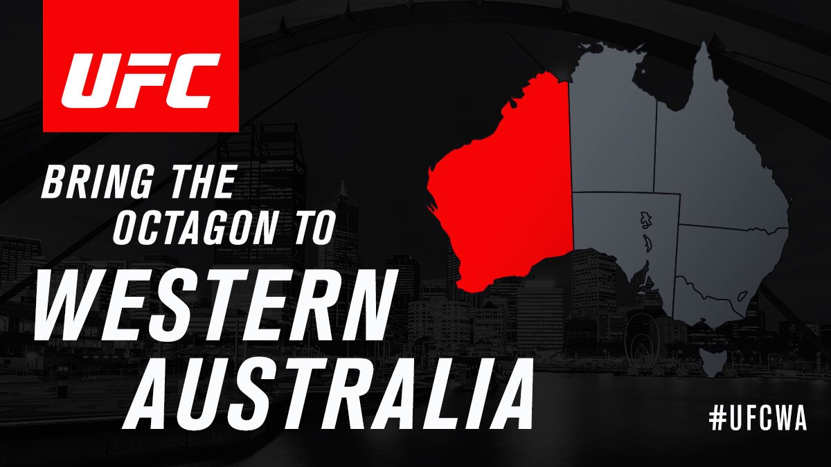 UFC_AUSNZ's tweet image. IT'S TIME for change in WA!
#UFCWA