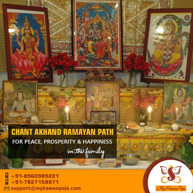 MyHawanPuja's tweet photo. When you chant #AkhandRamayanPath regularly, peace, happiness and success come to your space automatically. https://t.co/5bbyRM075c https://t.co/40FuF3sRJO